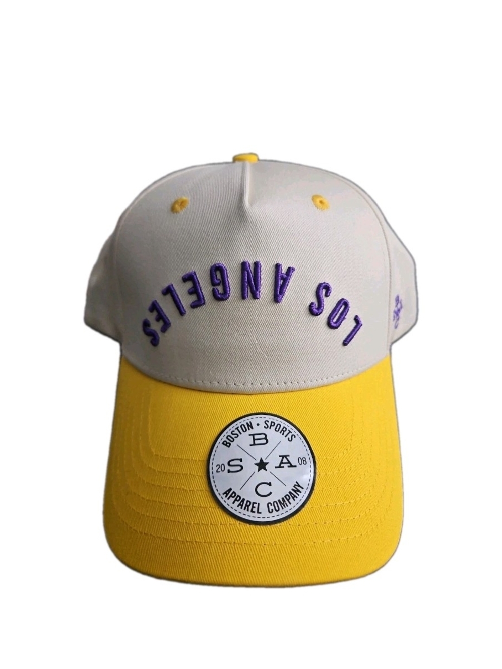 BSAC Adjustable Los Angeles Lakers Colors Snapback Hat